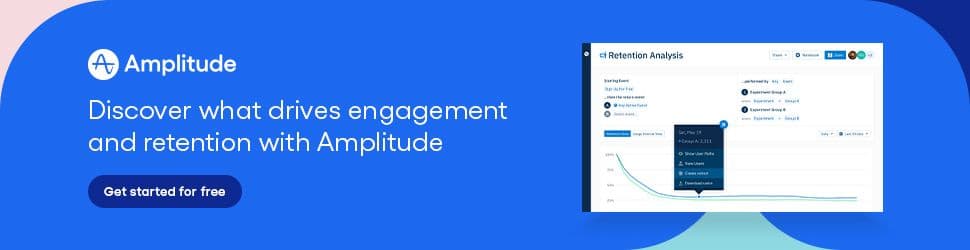 Get started with Amplitude