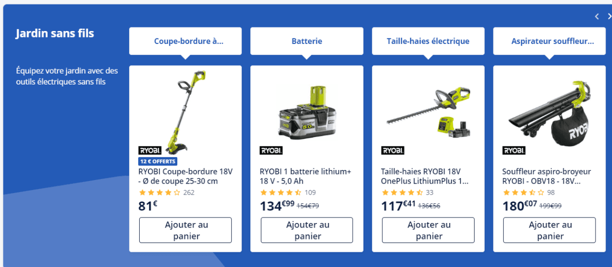 ManoMano Generative AI Product Recommendations