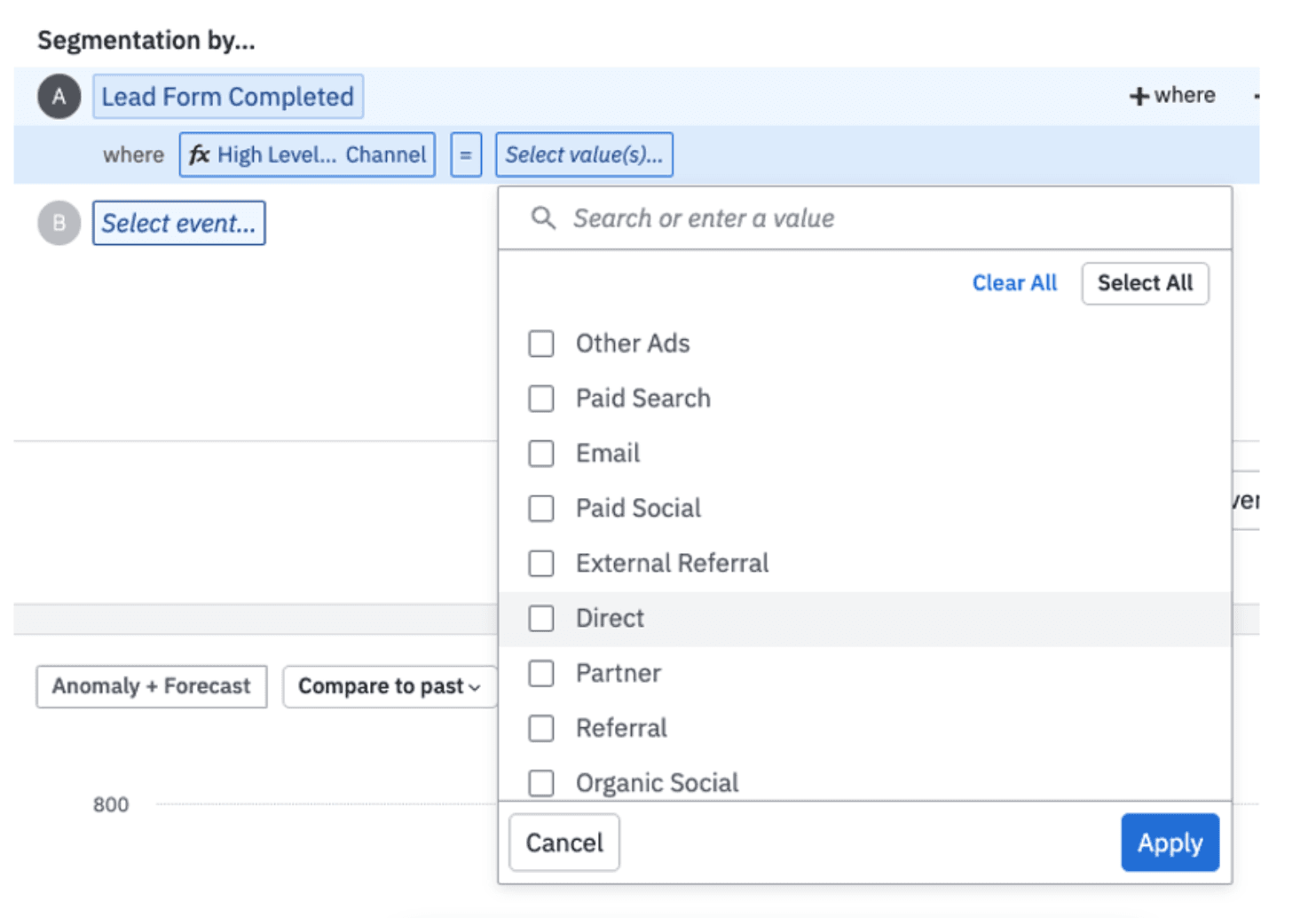 Segmentation Channels